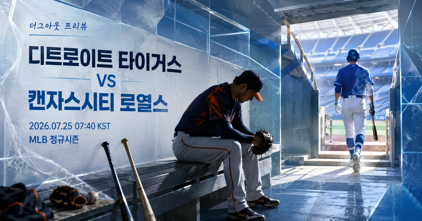 1-Kansas City Royals vs Detroit Tigers 더그아웃프리뷰