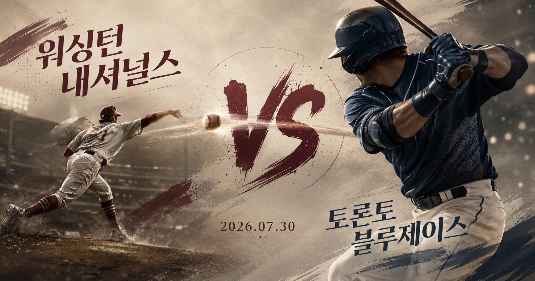 1-Toronto Blue Jays vs Washington Nationals 투수타자대결