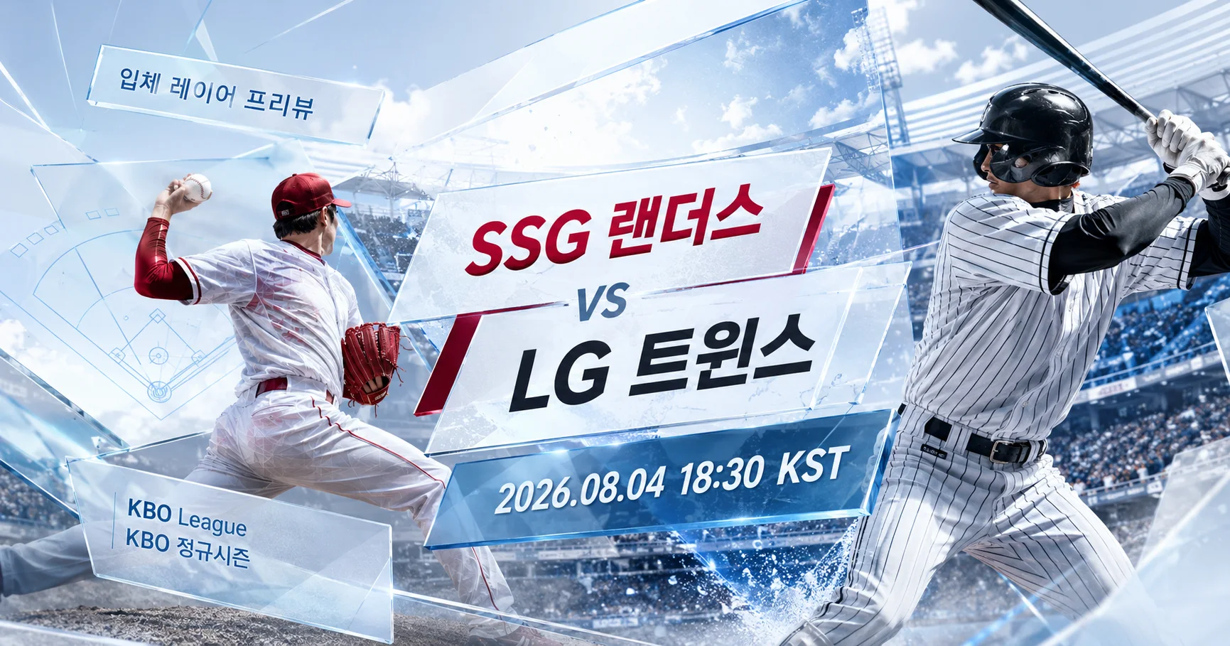 1-SSG 랜더스 vs LG 트윈스 입체레이어프리뷰