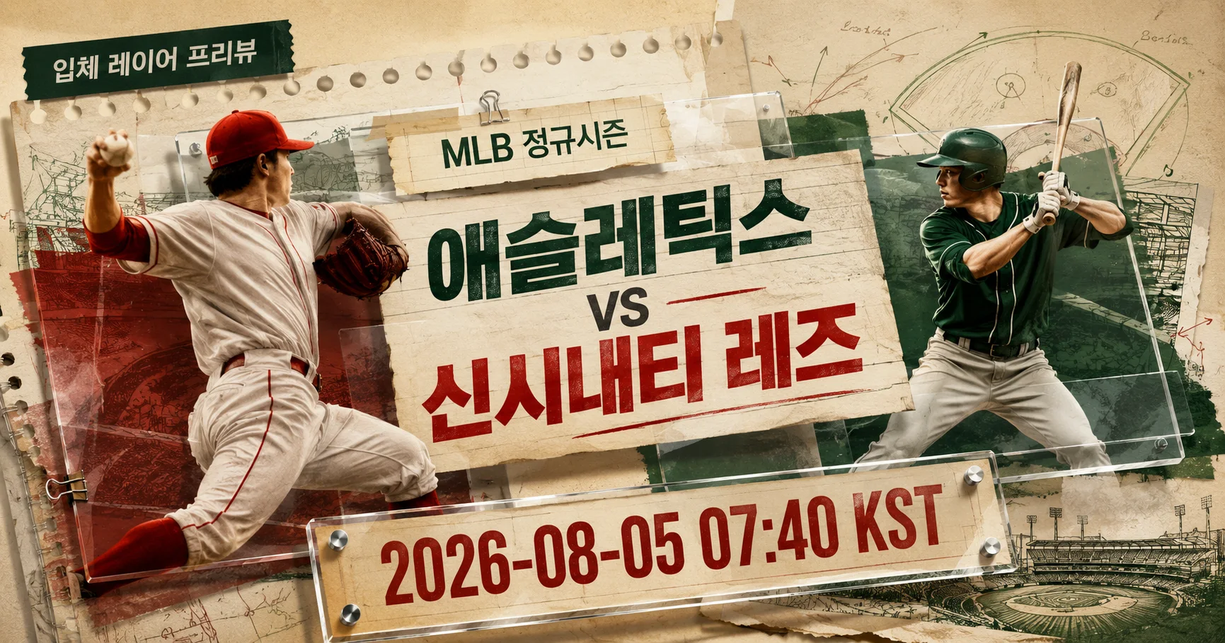 2-Athletics vs Cincinnati Reds 경기흐름타임라인