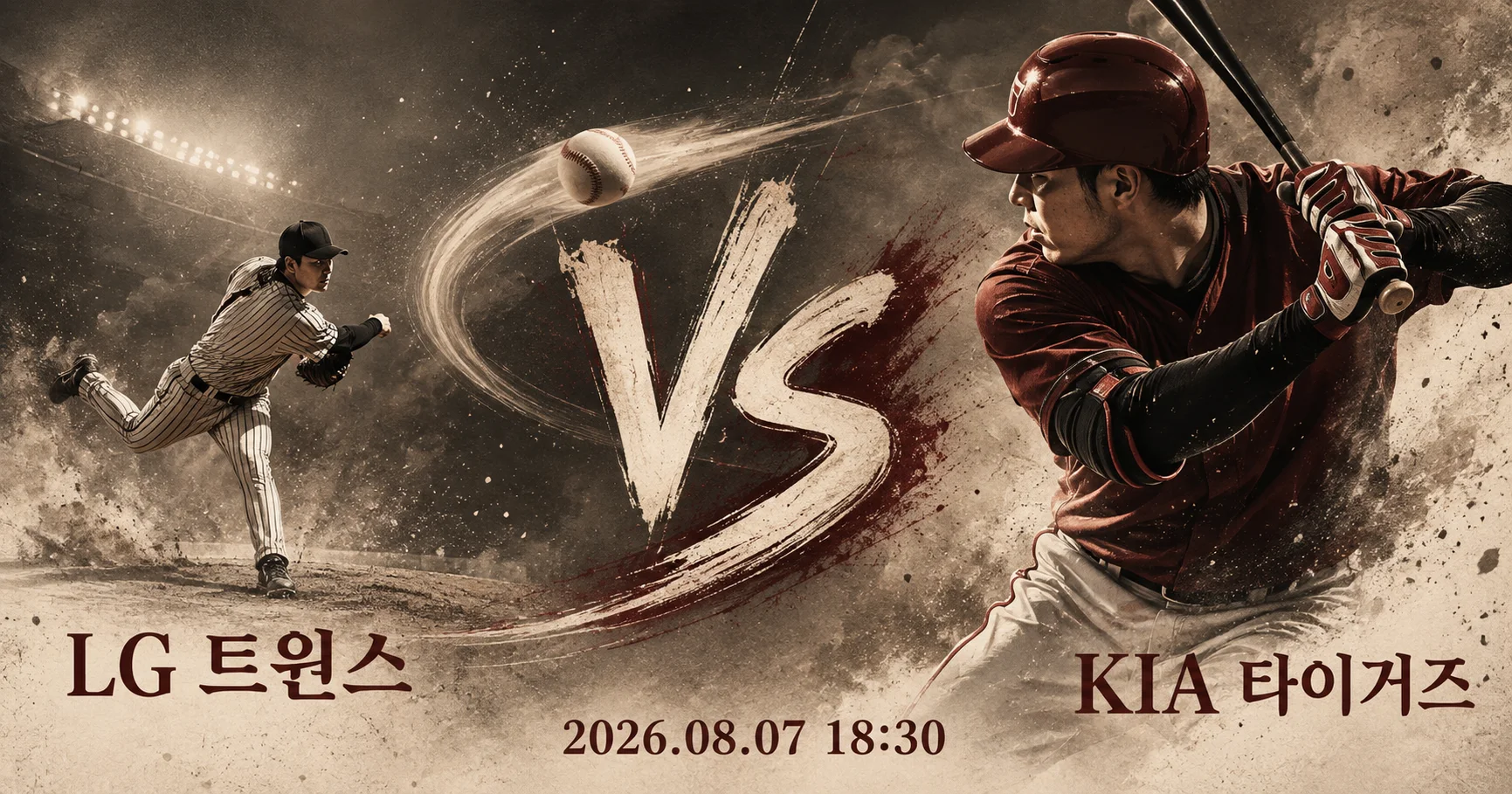 1-LG 트윈스 vs KIA 타이거즈 투수타자대결