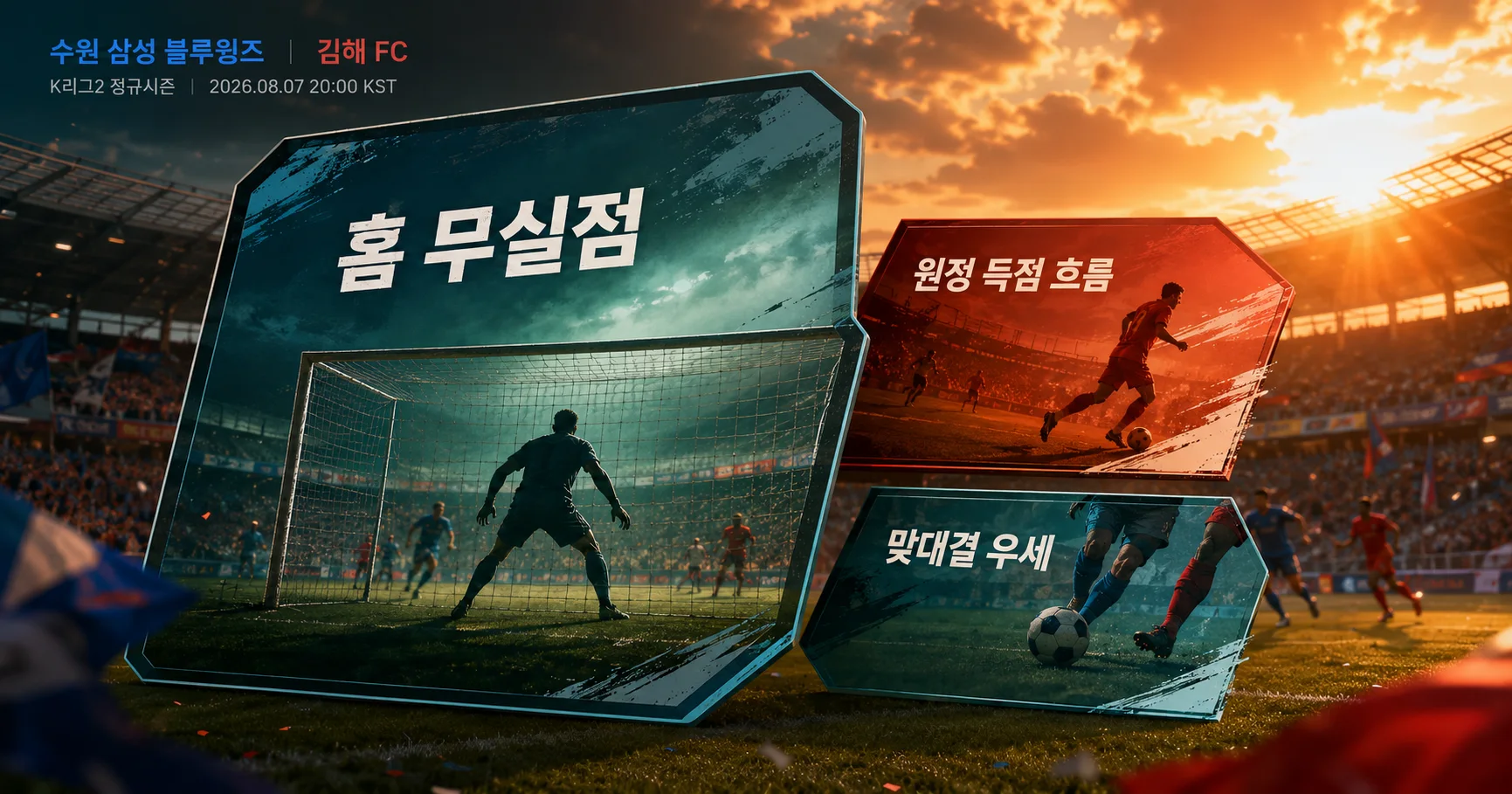 2-김해 FC vs 수원 삼성 블루윙즈 핵심변수카드