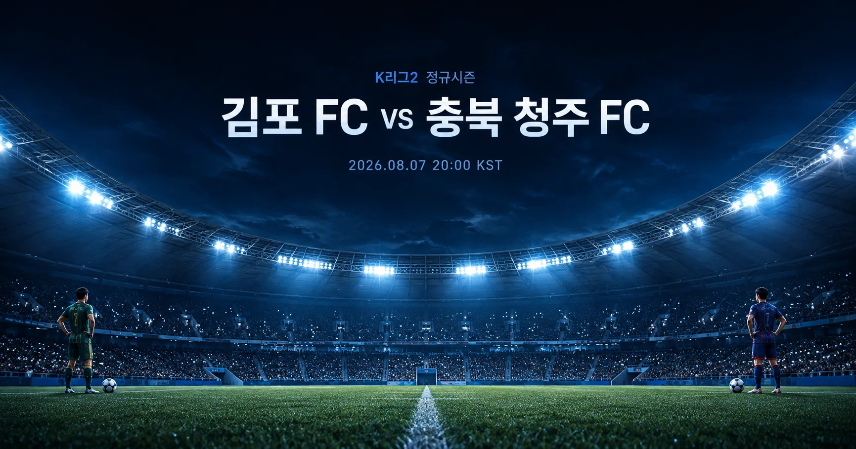 1-충북 청주 FC vs 김포 FC 스타디움파노라마