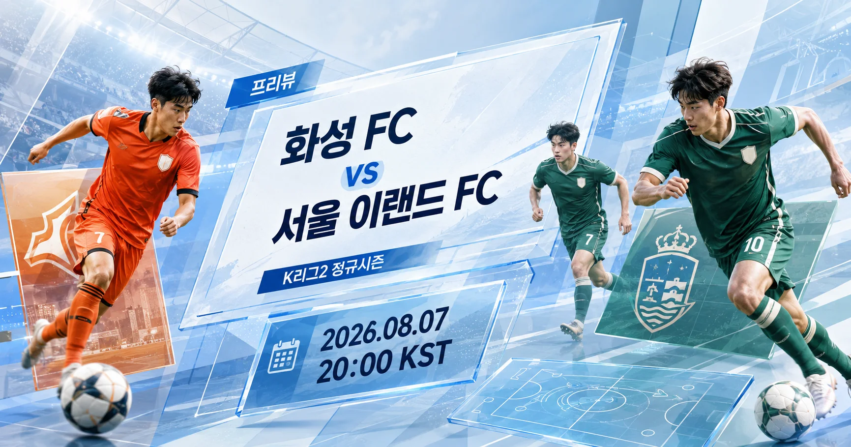 1-서울 이랜드 FC vs 화성 FC 입체레이어프리뷰
