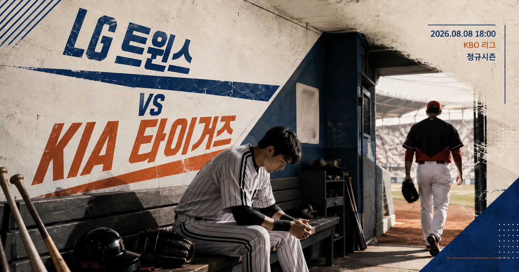 1-LG 트윈스 vs KIA 타이거즈 더그아웃프리뷰