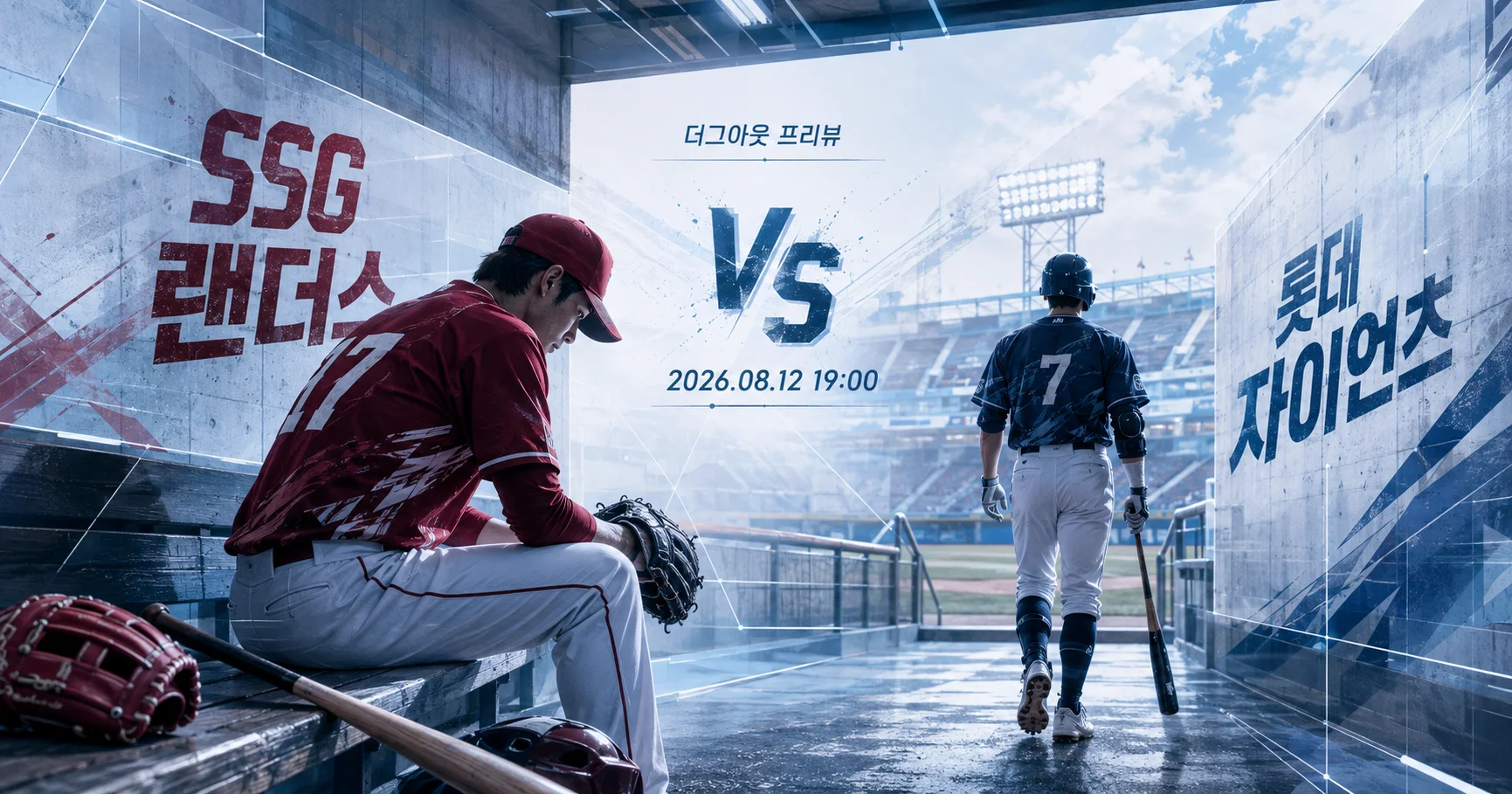 1-SSG 랜더스 vs 롯데 자이언츠 더그아웃프리뷰