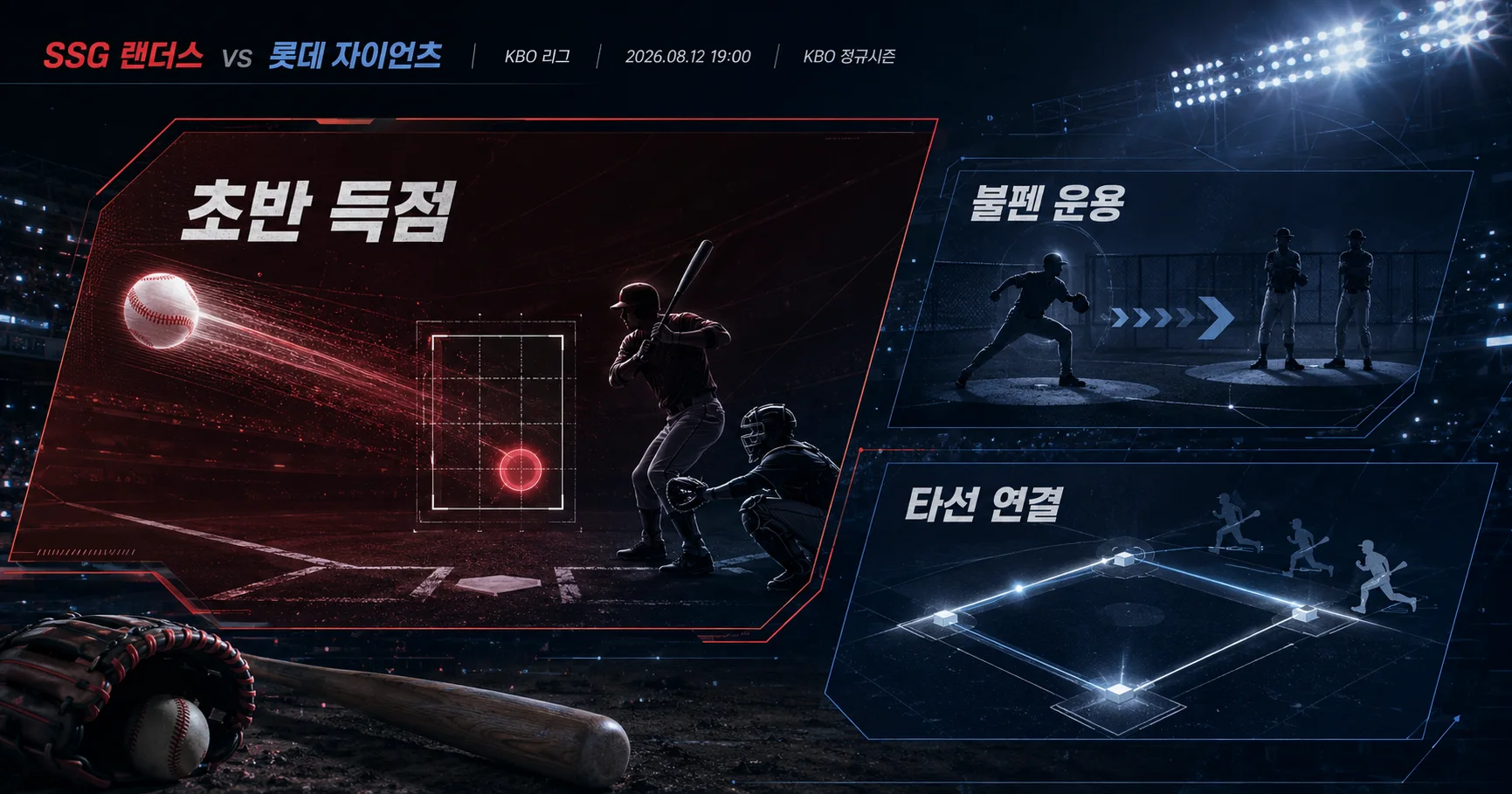 2-SSG 랜더스 vs 롯데 자이언츠 핵심변수카드