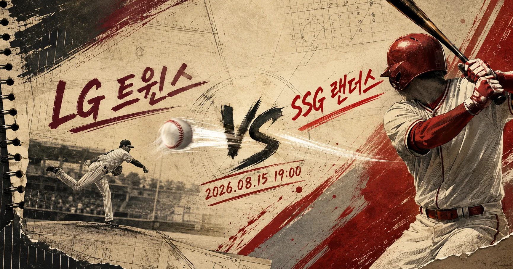 1-LG 트윈스 vs SSG 랜더스 투수타자대결