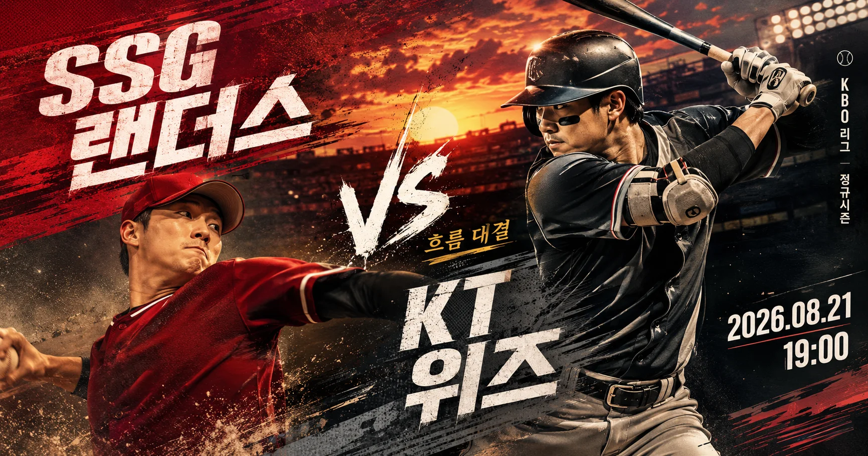 1-SSG 랜더스 vs KT 위즈 스포츠매거진커버