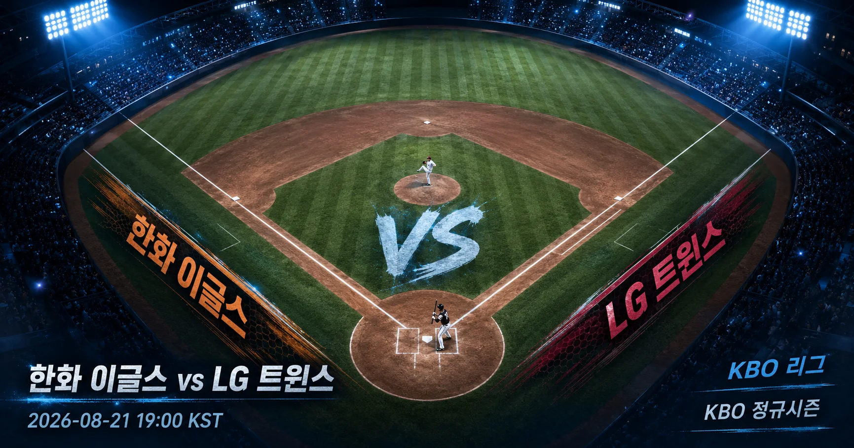 1-한화 이글스 vs LG 트윈스 다이아몬드뷰
