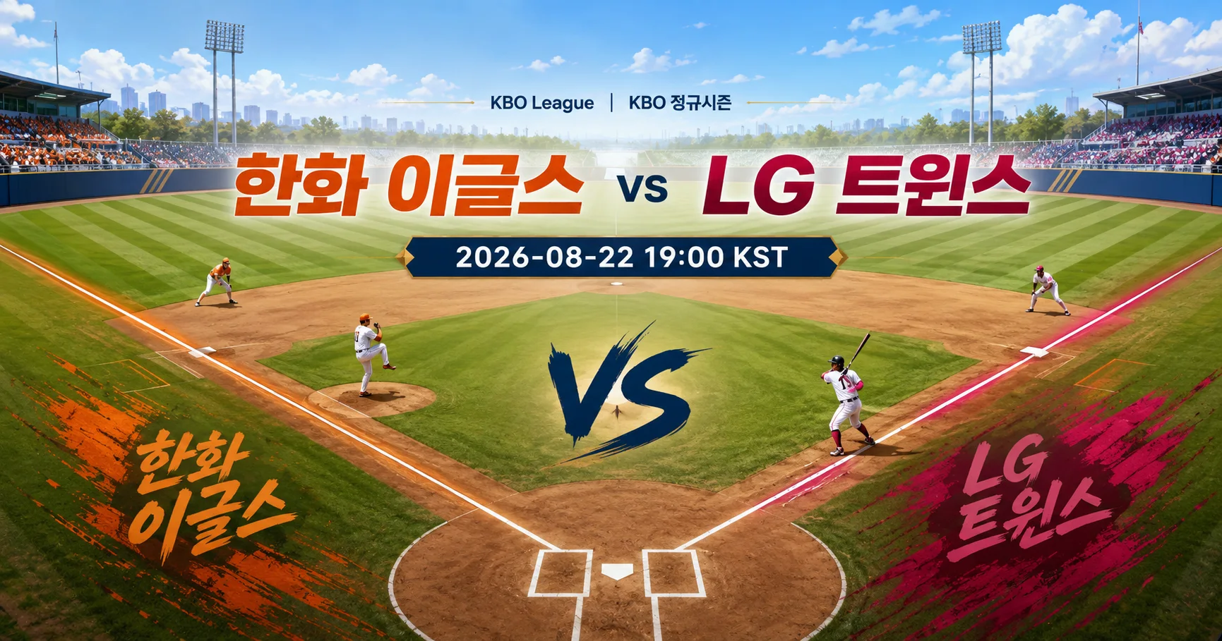 1-한화 이글스 vs LG 트윈스 다이아몬드뷰