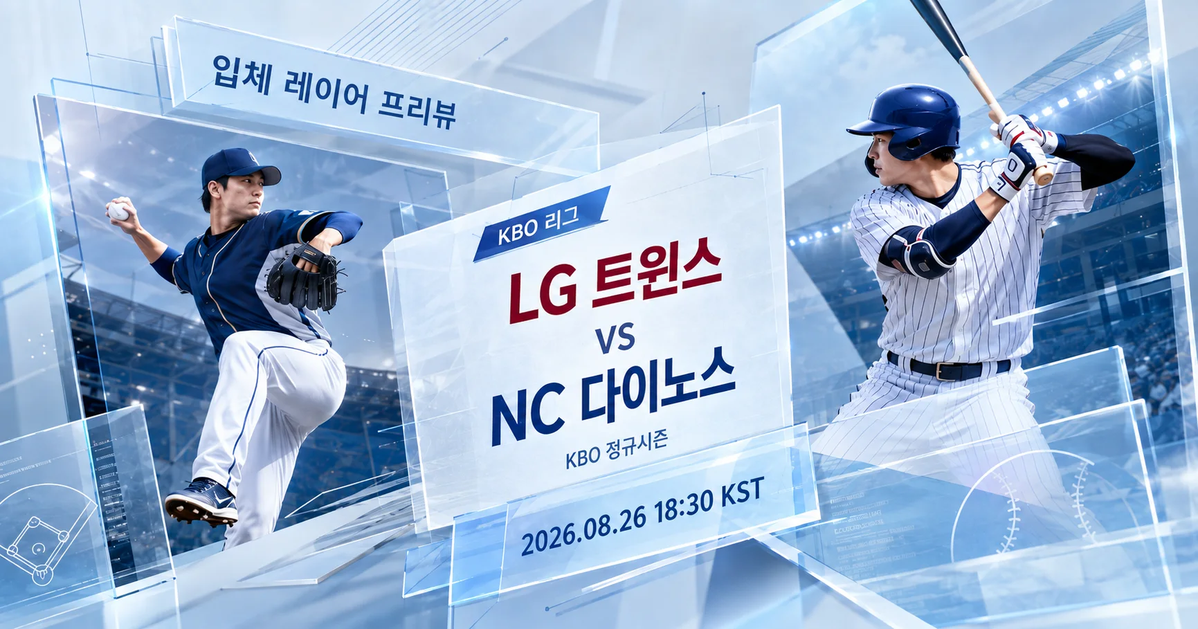 1-LG 트윈스 vs NC 다이노스 입체레이어프리뷰