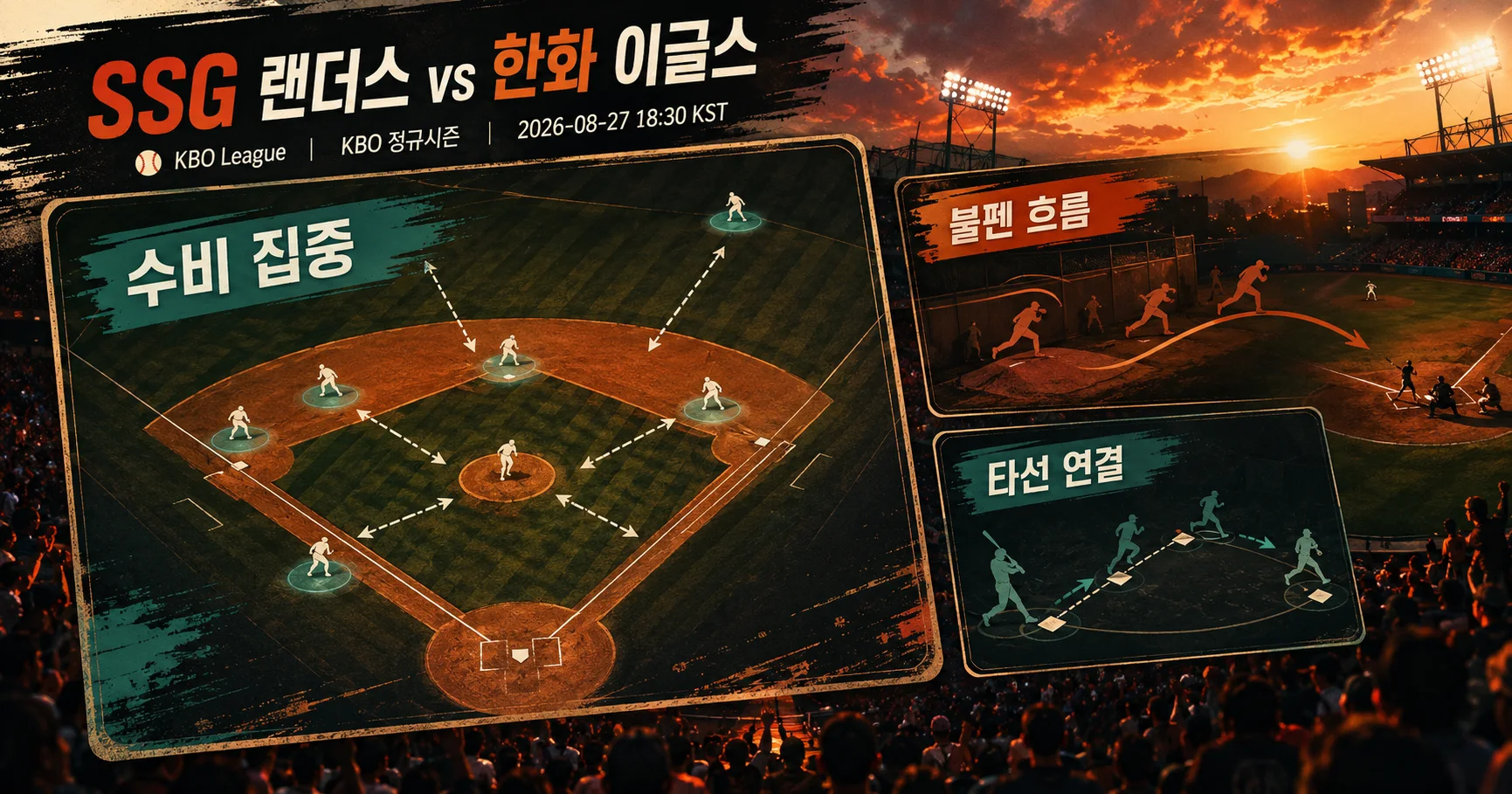 2-SSG 랜더스 vs 한화 이글스 핵심변수카드