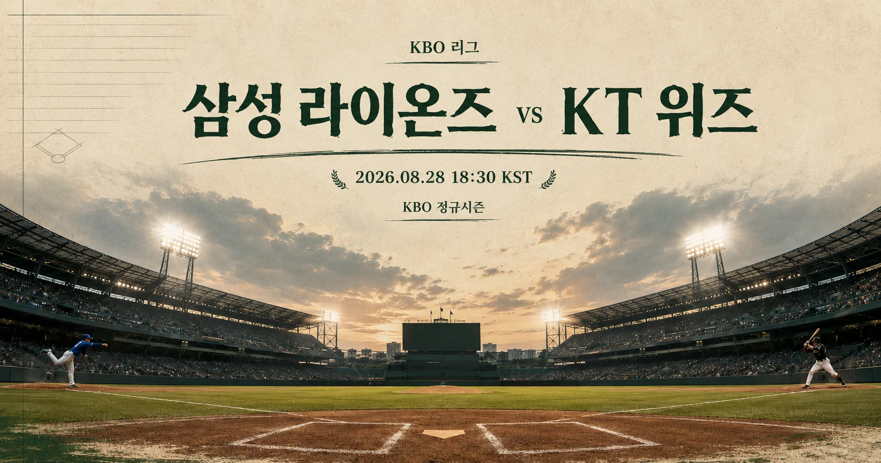 1-삼성 라이온즈 vs KT 위즈 스타디움파노라마