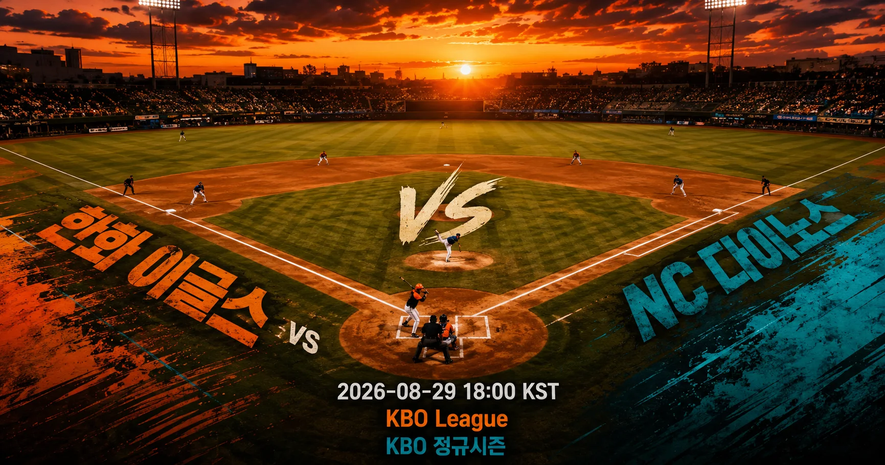1-한화 이글스 vs NC 다이노스 다이아몬드뷰