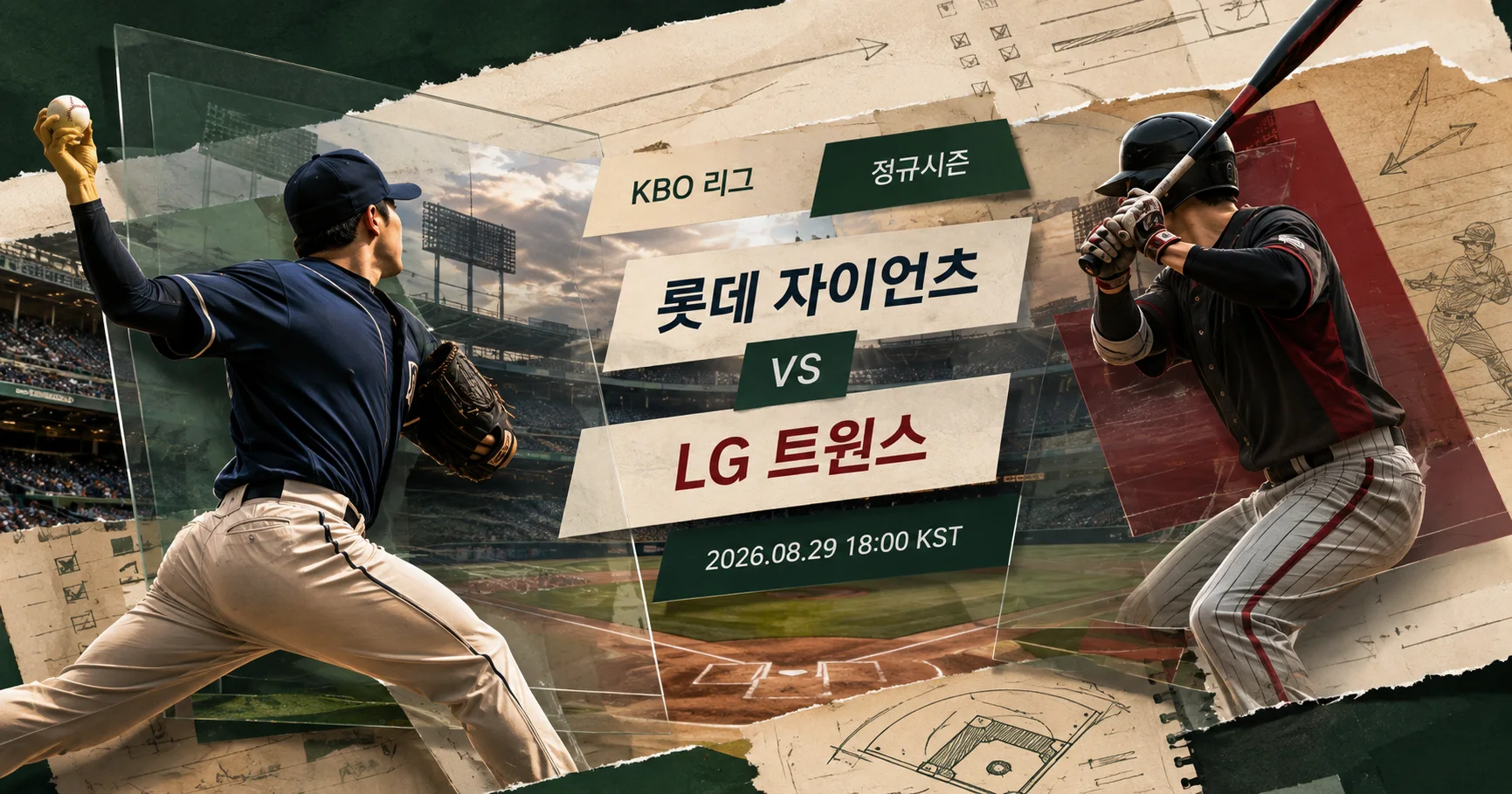 1-롯데 자이언츠 vs LG 트윈스 입체레이어프리뷰