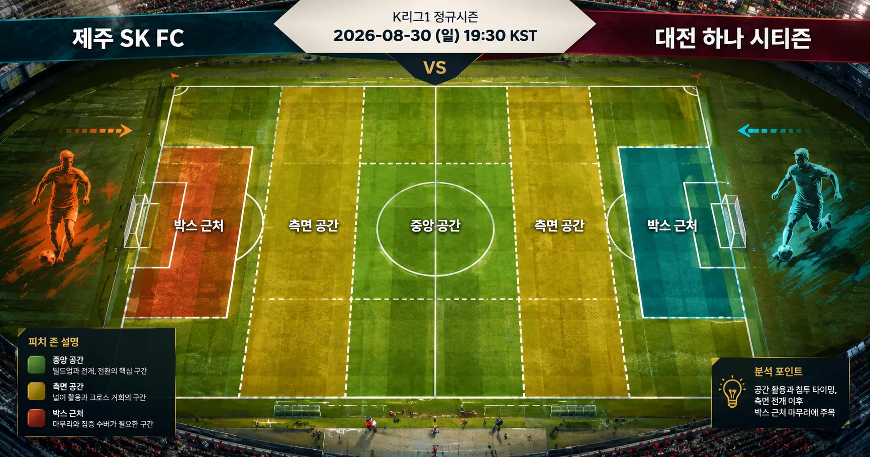 2-대전 하나 시티즌 vs 제주 SK FC 피치존맵