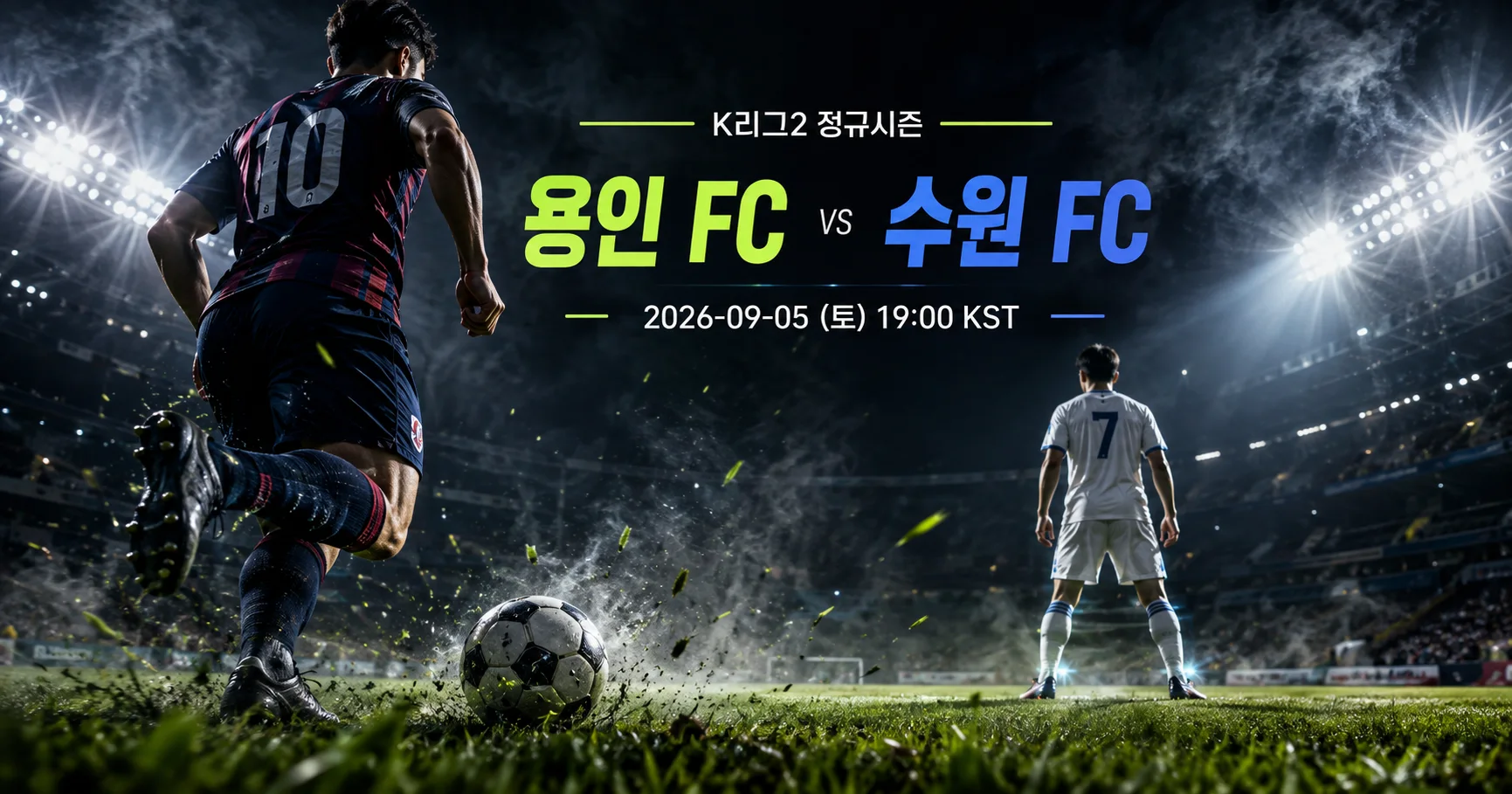 1-수원 FC vs 용인 FC 플러드라이트매치업