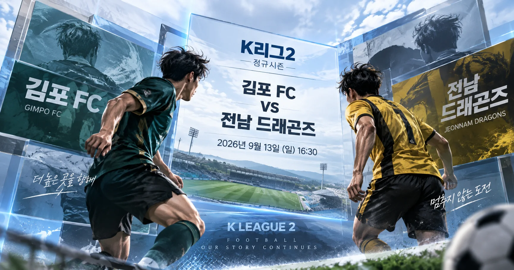 1-김포 FC vs 전남 드래곤즈 입체레이어프리뷰