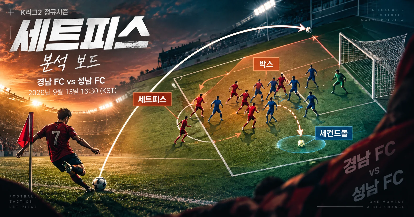 2-성남 FC vs 경남 FC 세트피스보드