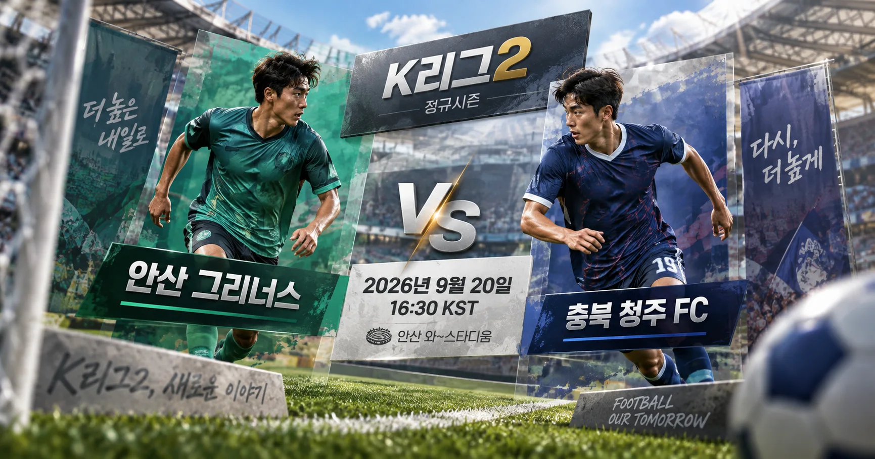 1-충북 청주 FC vs 안산 그리너스 입체레이어프리뷰