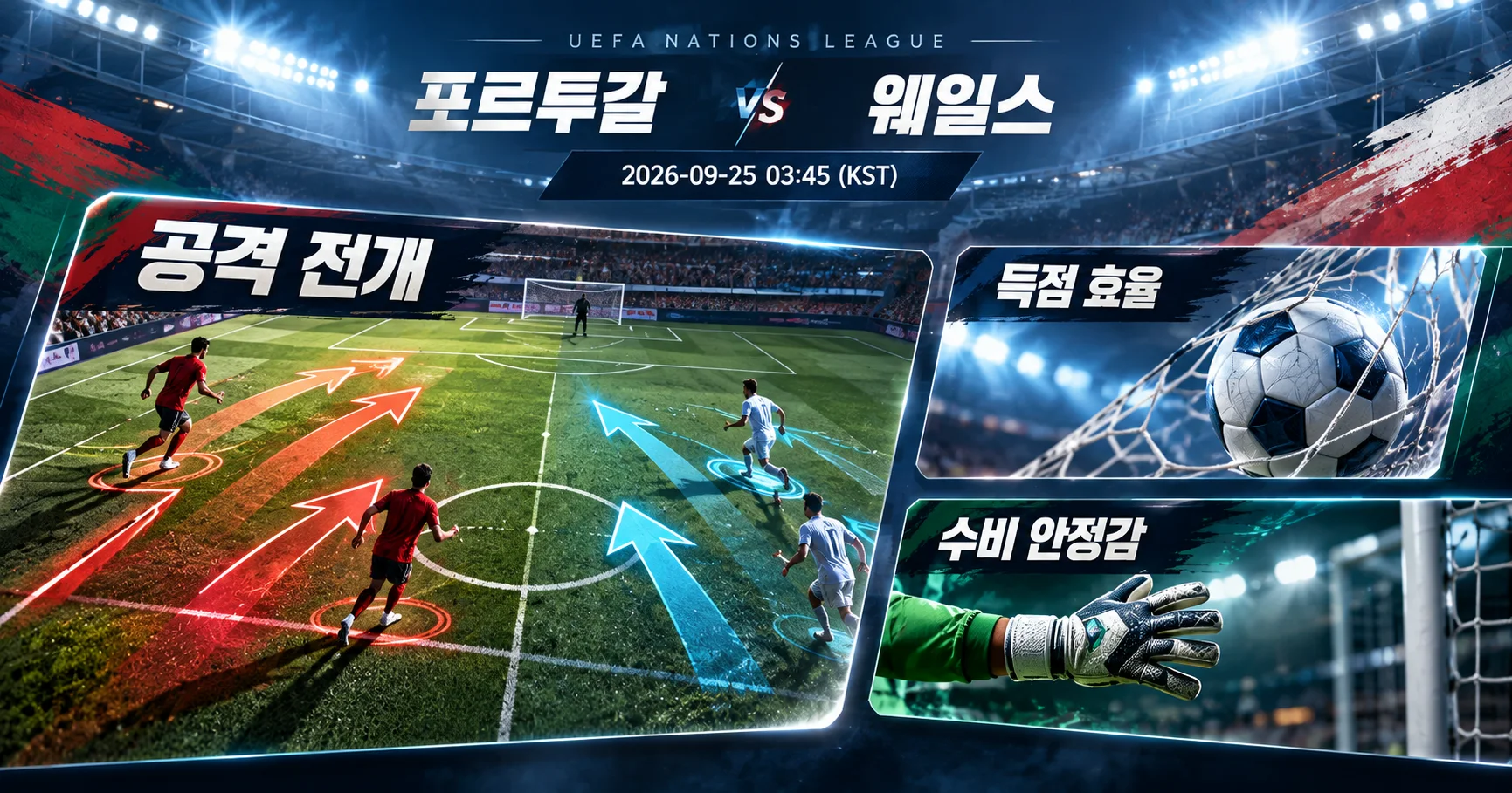 2-웨일스 vs 포르투갈 핵심변수카드