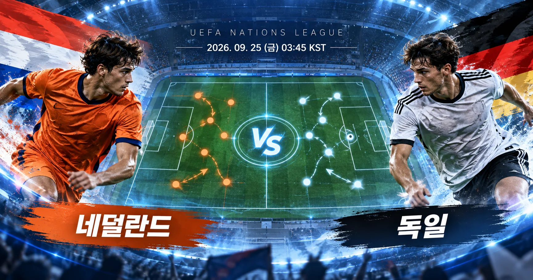 1-독일 vs 네덜란드 피치전술프리뷰