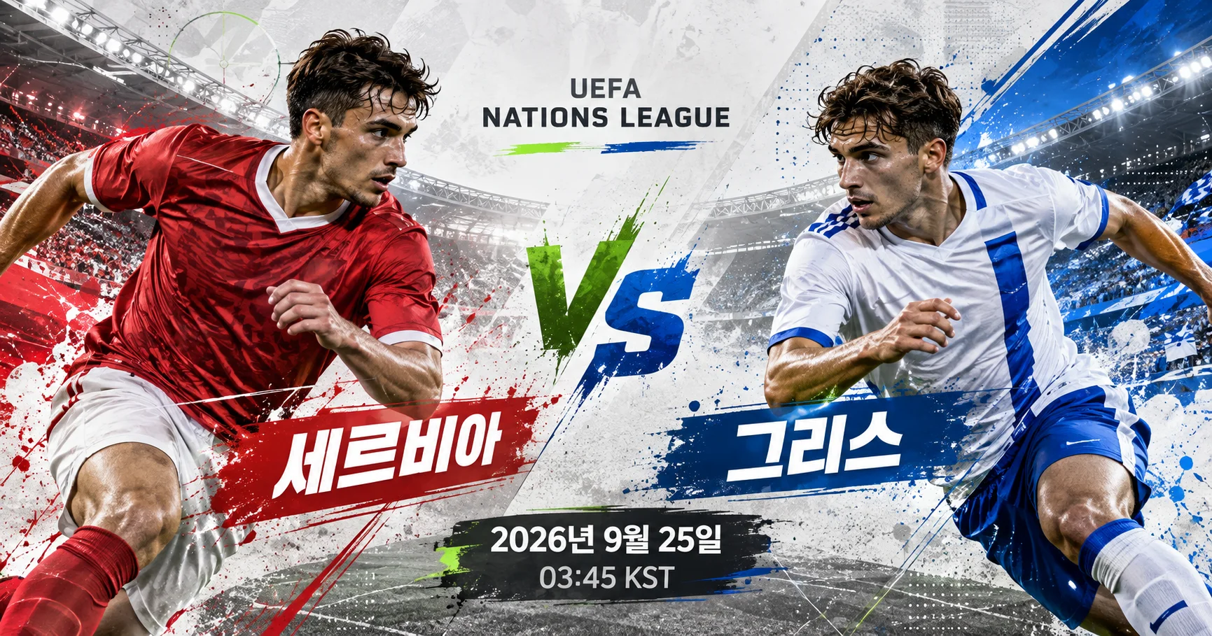 1-Greece vs Serbia 대각선선수대결