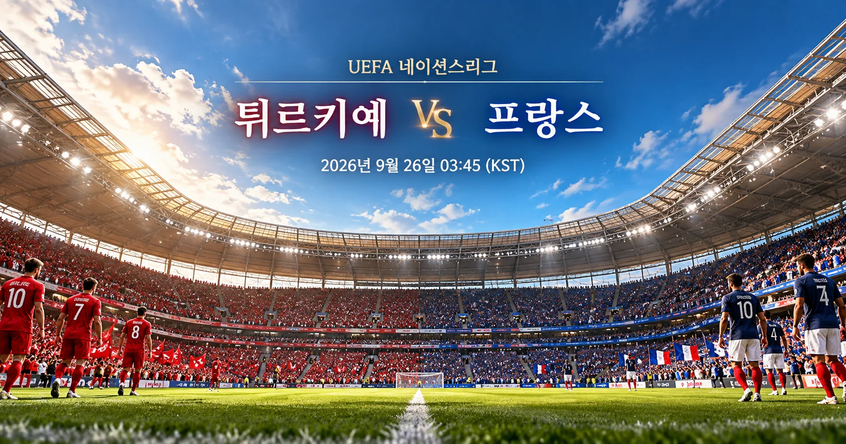 1-프랑스 vs 튀르키예 스타디움파노라마