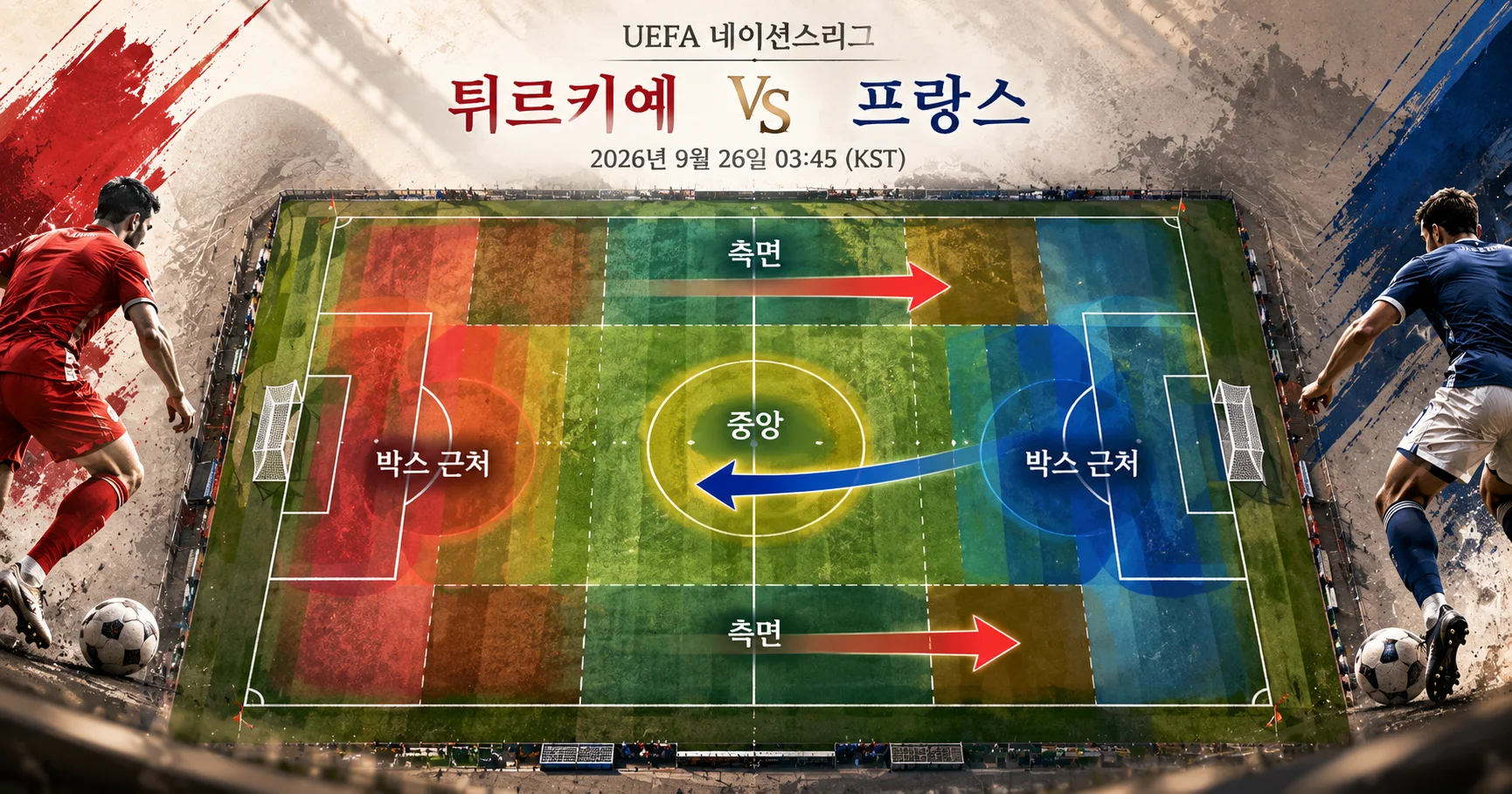 2-프랑스 vs 튀르키예 피치존맵