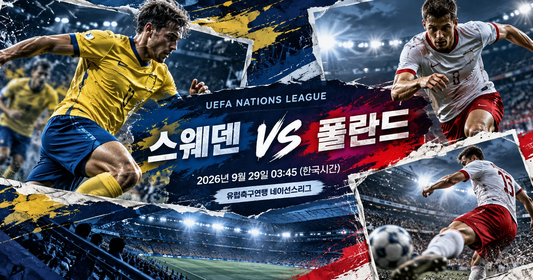 1-Poland vs 스웨덴 액션콜라주
