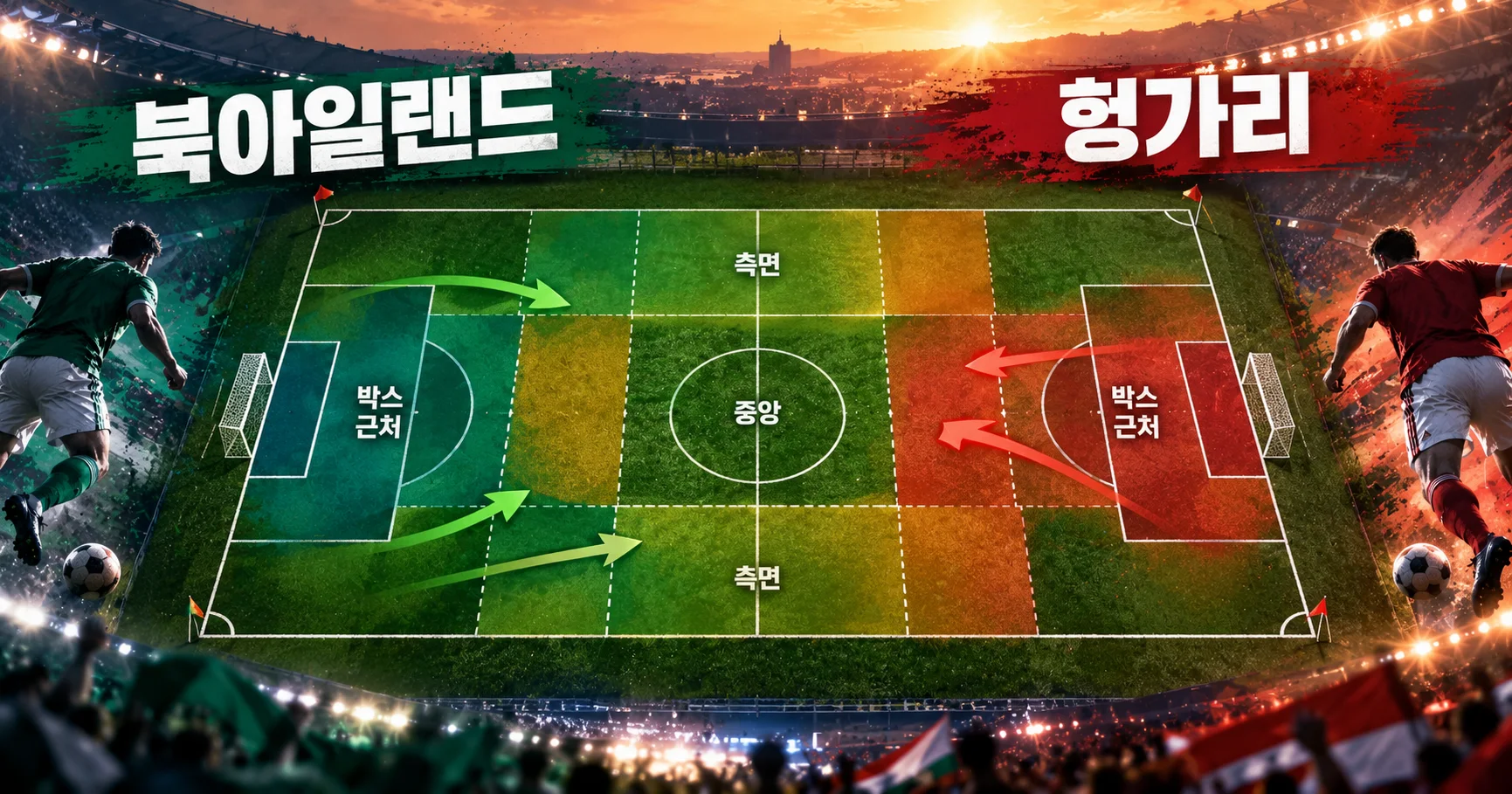 2-Hungary vs Northern Ireland 피치존맵