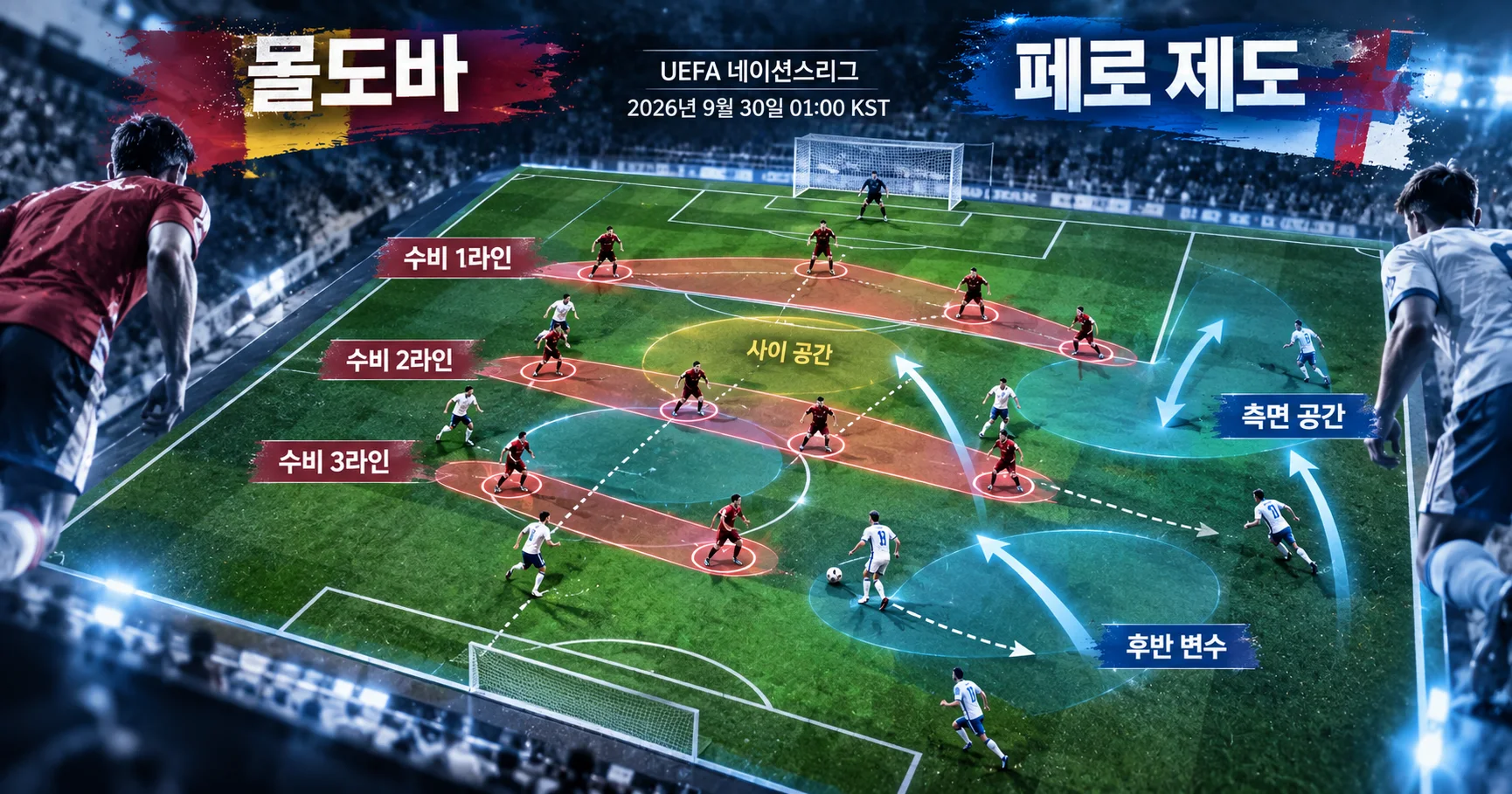 2-Faroe Islands vs Moldova 수비블록분석