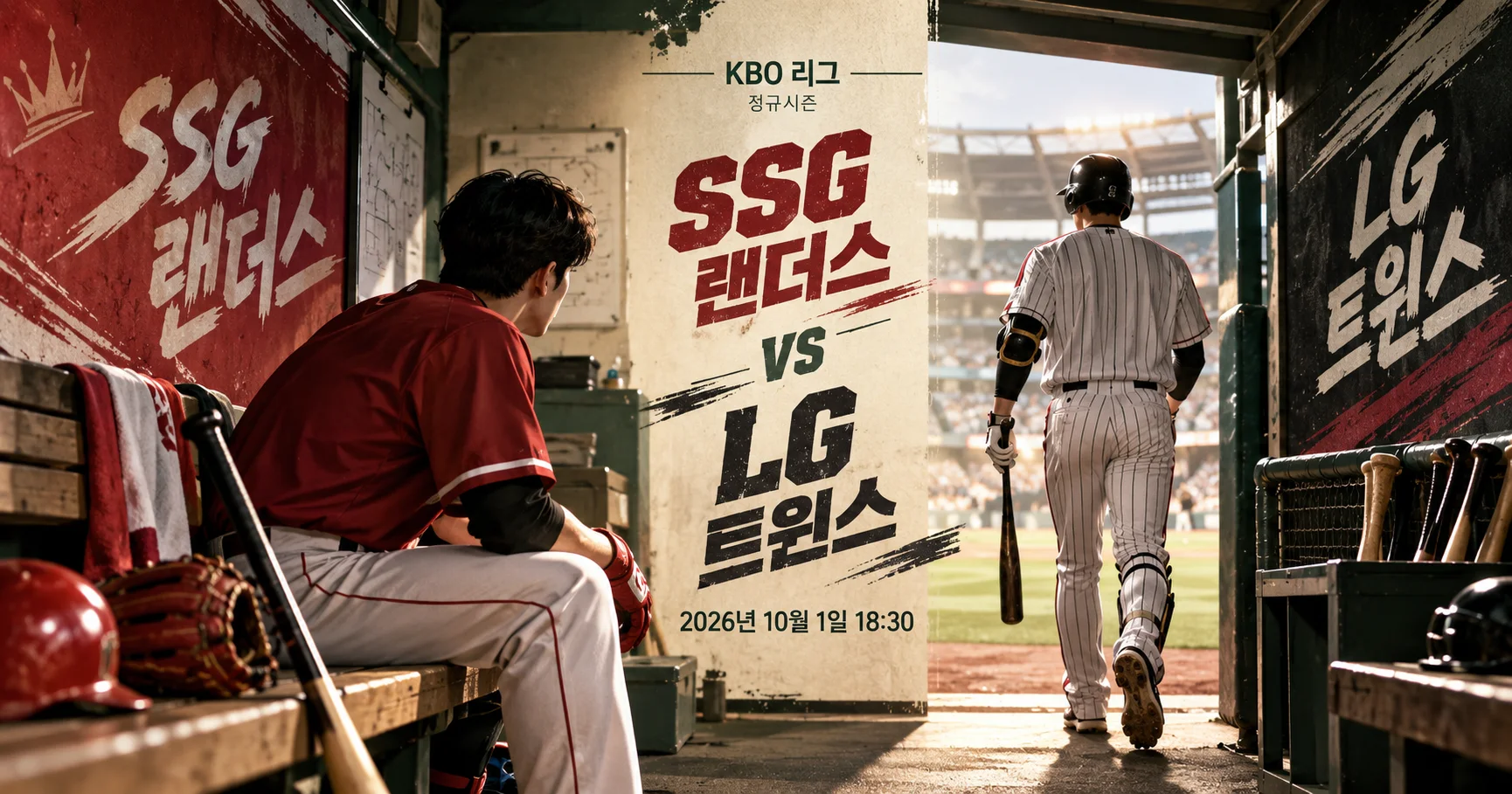 1-SSG 랜더스 vs LG 트윈스 더그아웃프리뷰