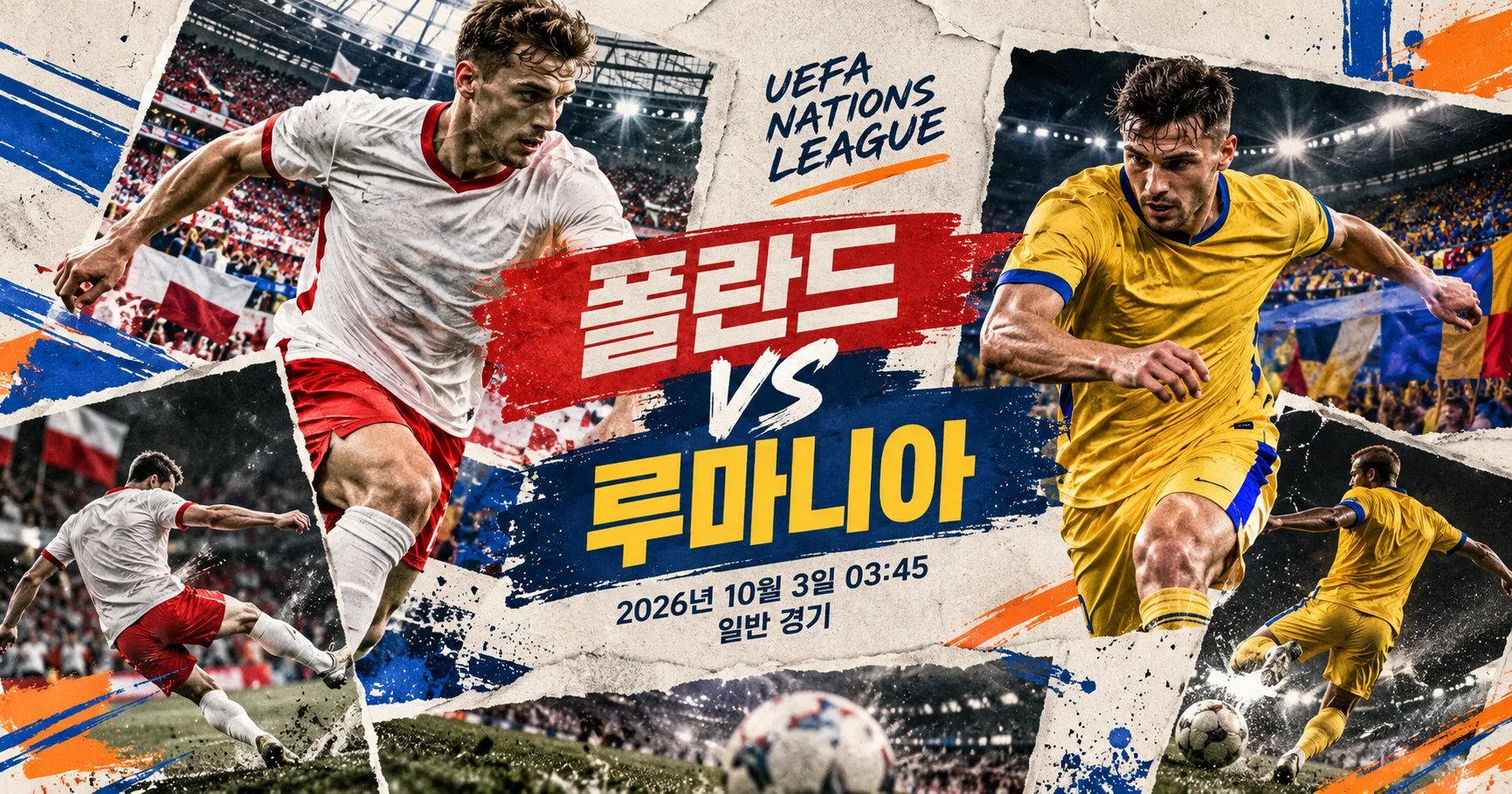 1-Romania vs Poland 액션콜라주