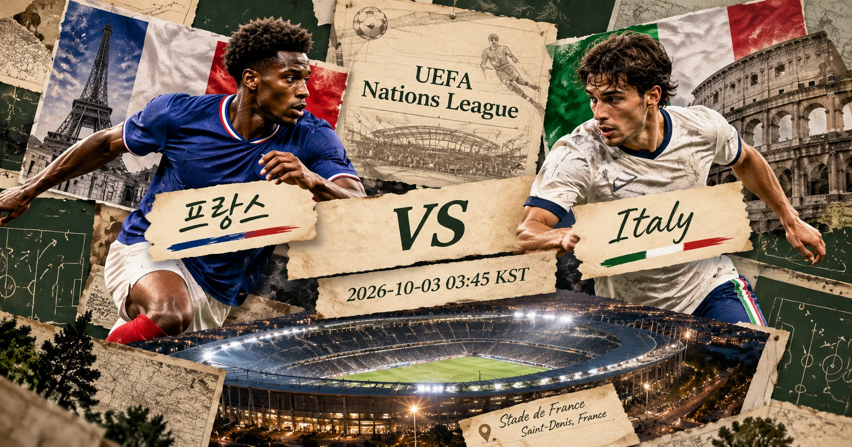 1-Italy vs 프랑스 입체레이어프리뷰
