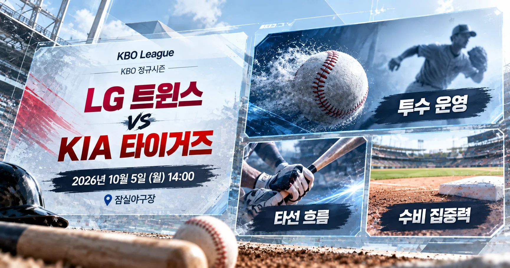 2-LG 트윈스 vs KIA 타이거즈 핵심변수카드