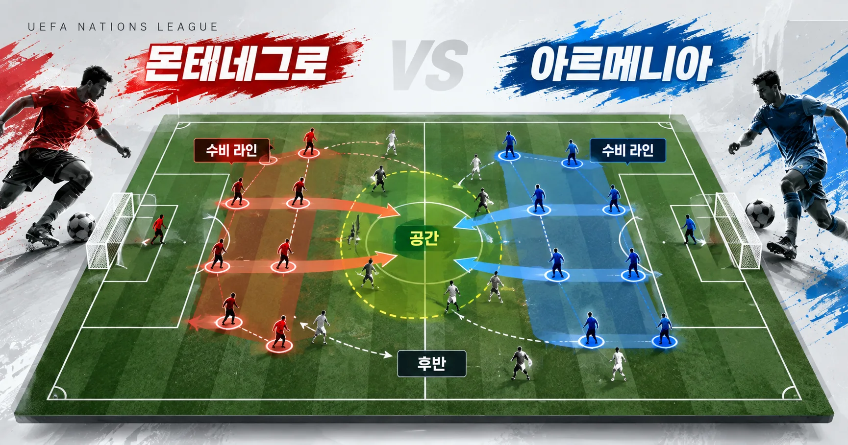 2-Armenia vs Montenegro 수비블록분석