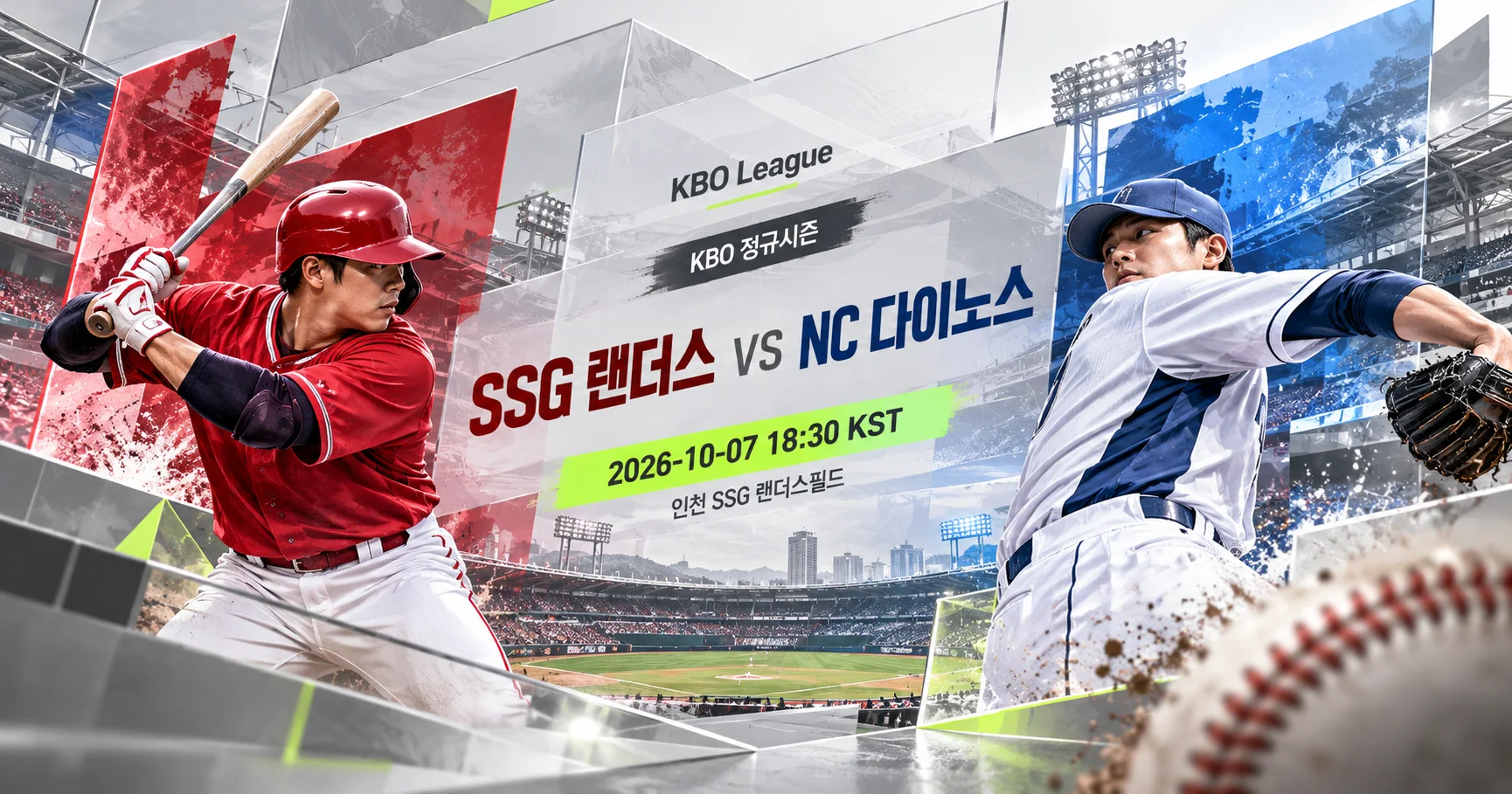 1-SSG 랜더스 vs NC 다이노스 입체레이어프리뷰