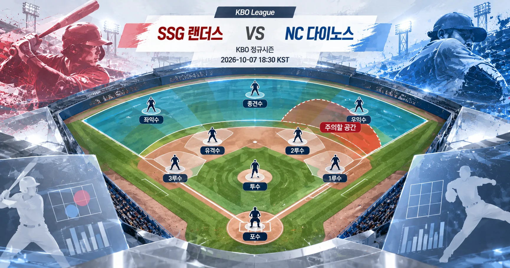 2-SSG 랜더스 vs NC 다이노스 수비시프트보드