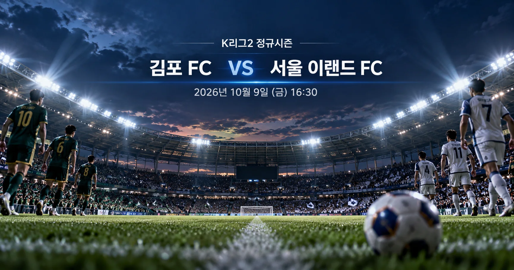 1-서울 이랜드 FC vs 김포 FC 스타디움파노라마