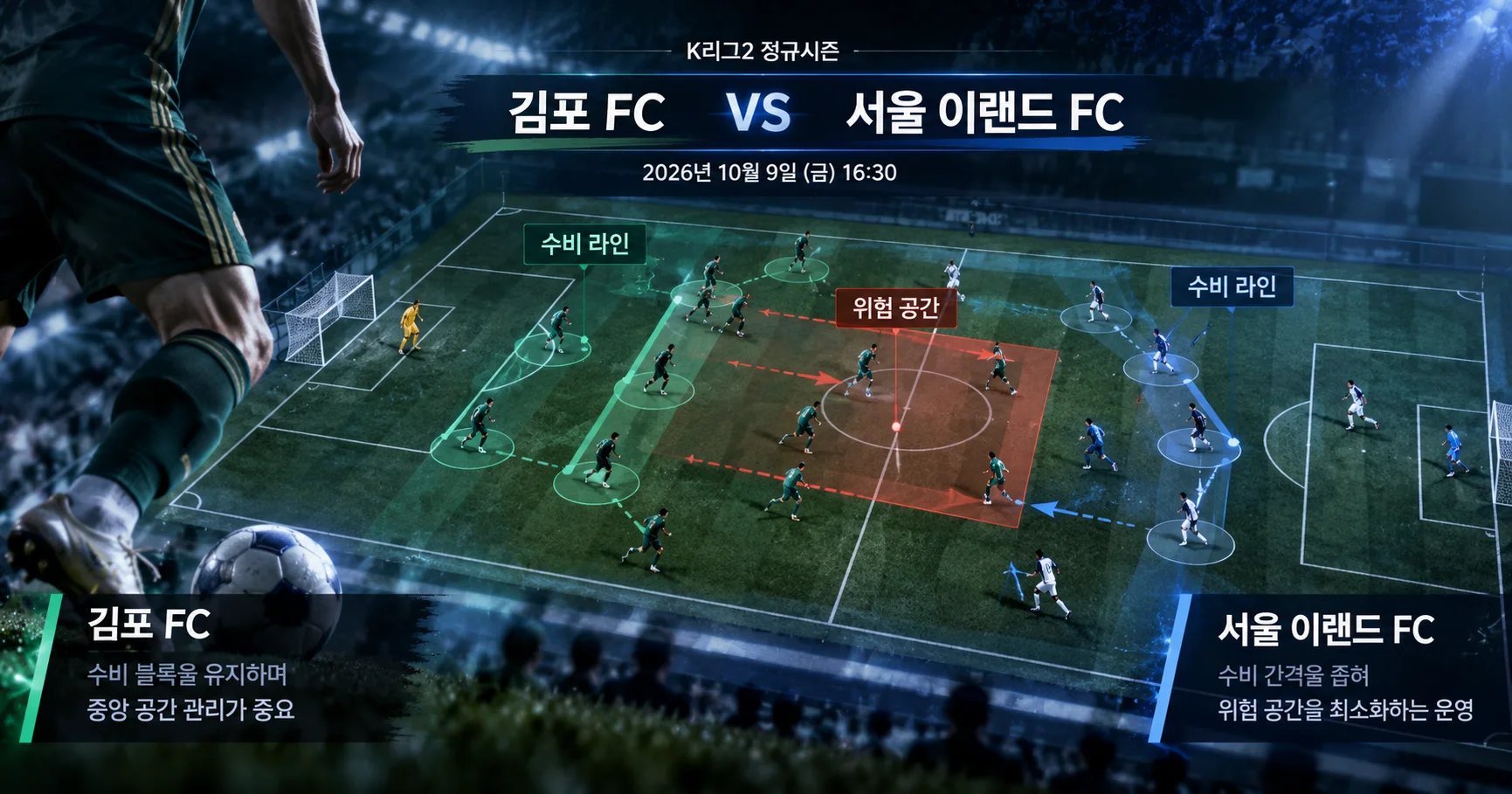 2-서울 이랜드 FC vs 김포 FC 수비블록분석