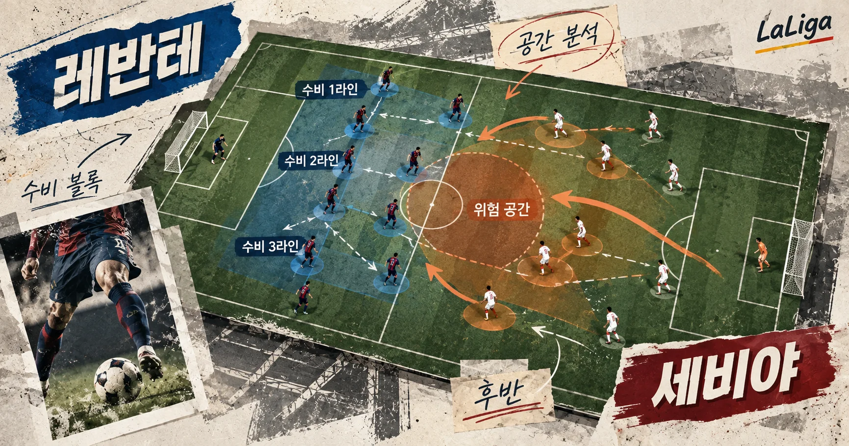 2-Sevilla vs Levante 수비블록분석
