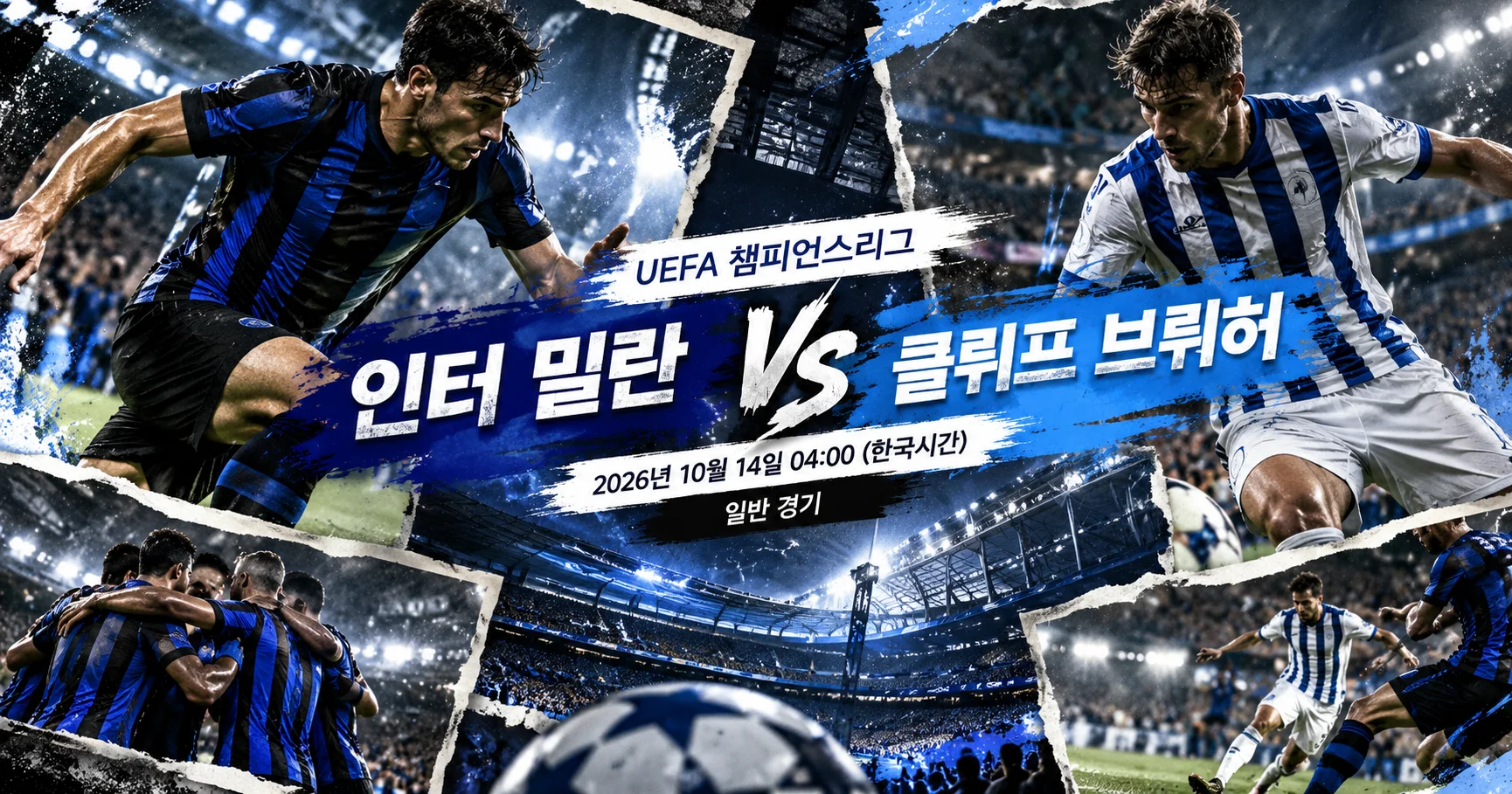1-Club Brugge vs Internazionale 액션콜라주