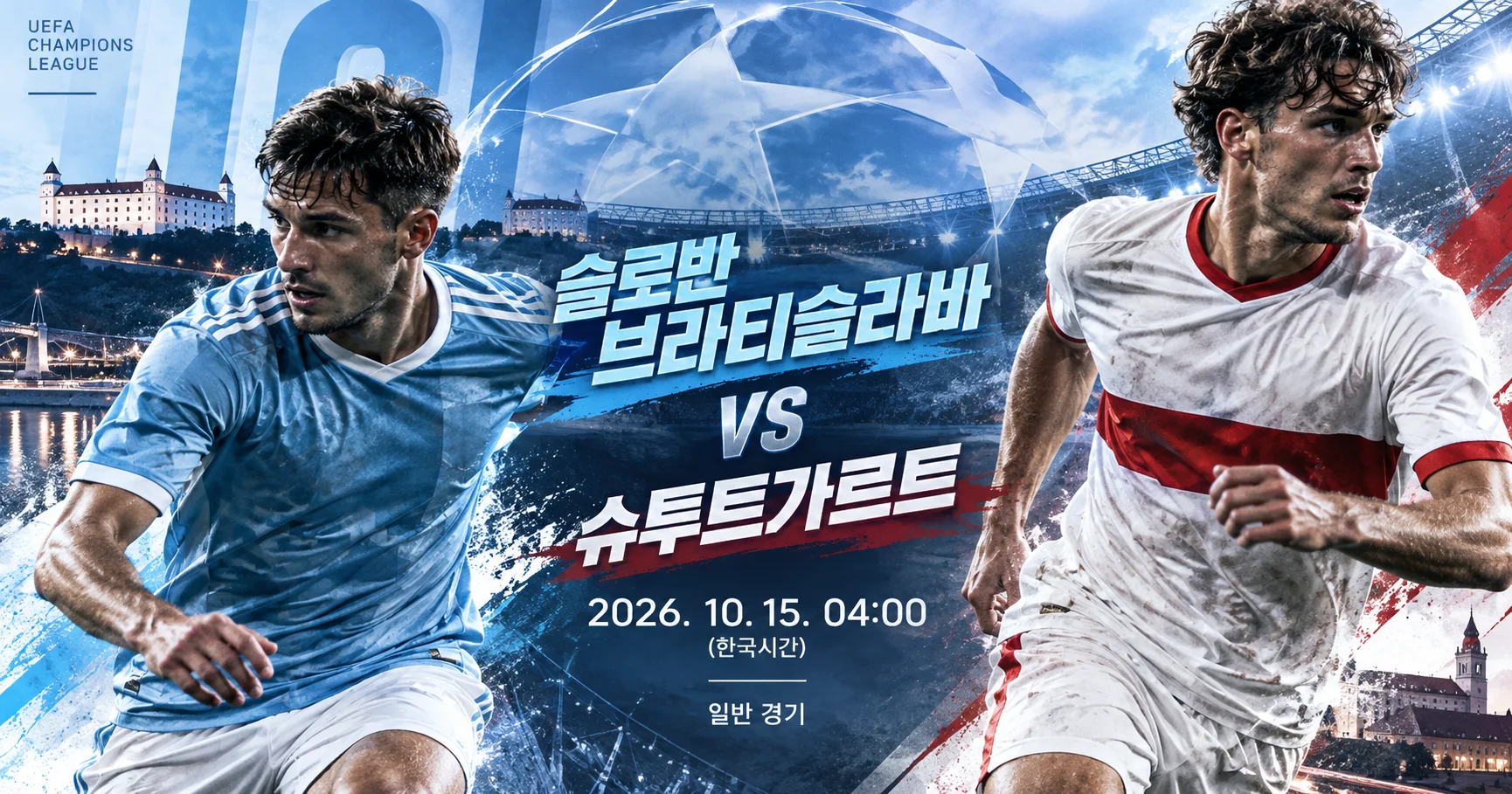 1-VfB Stuttgart vs Slovan Bratislava 스포츠매거진커버