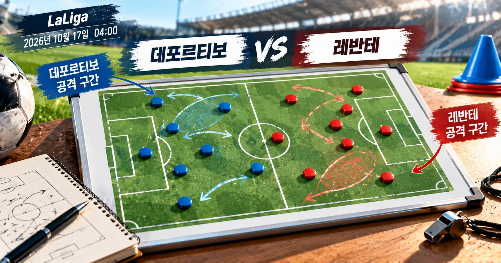 2-Levante vs Deportivo 전술화이트보드