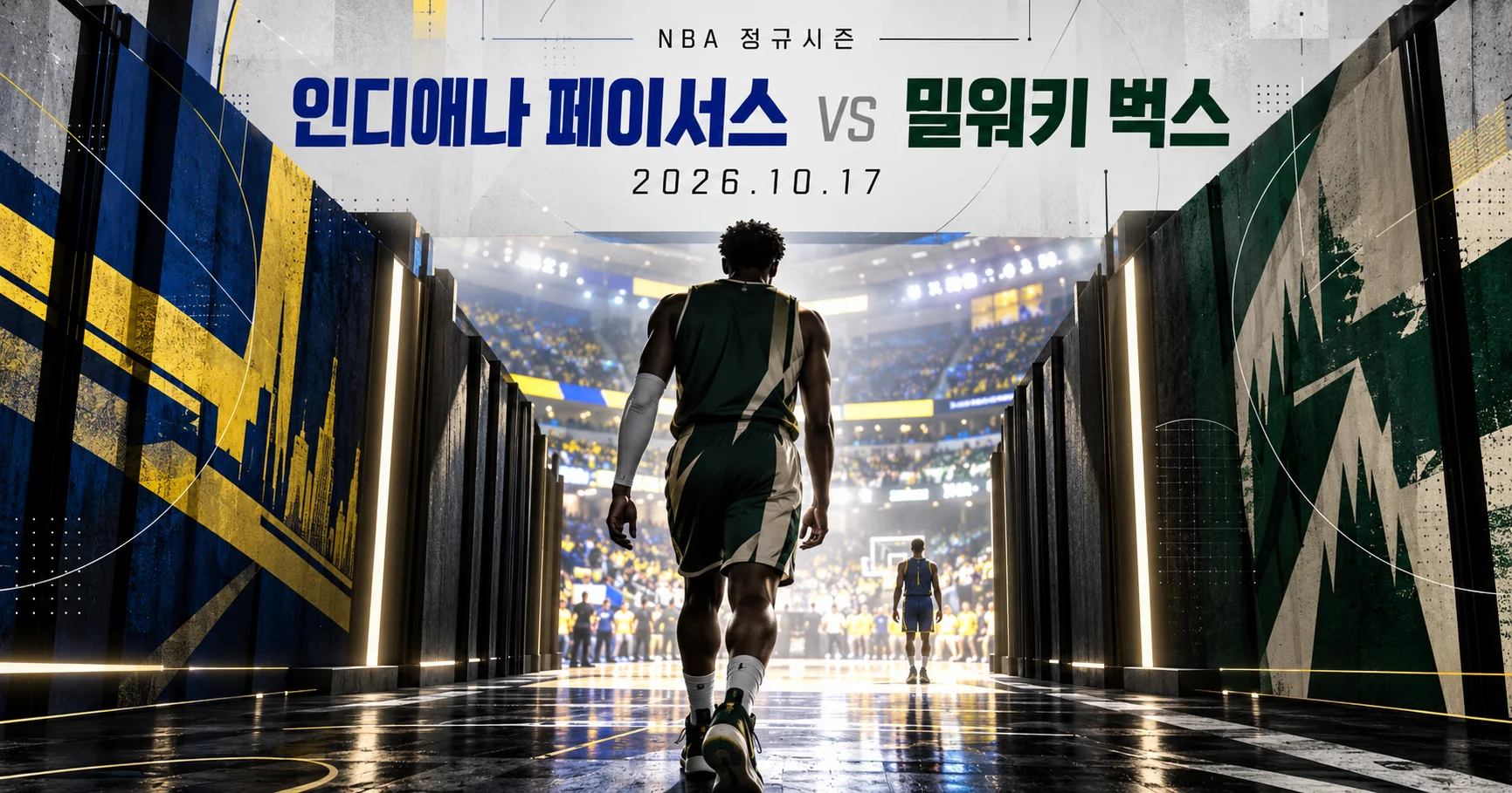 1-Milwaukee Bucks vs Indiana Pacers 아레나입장프리뷰