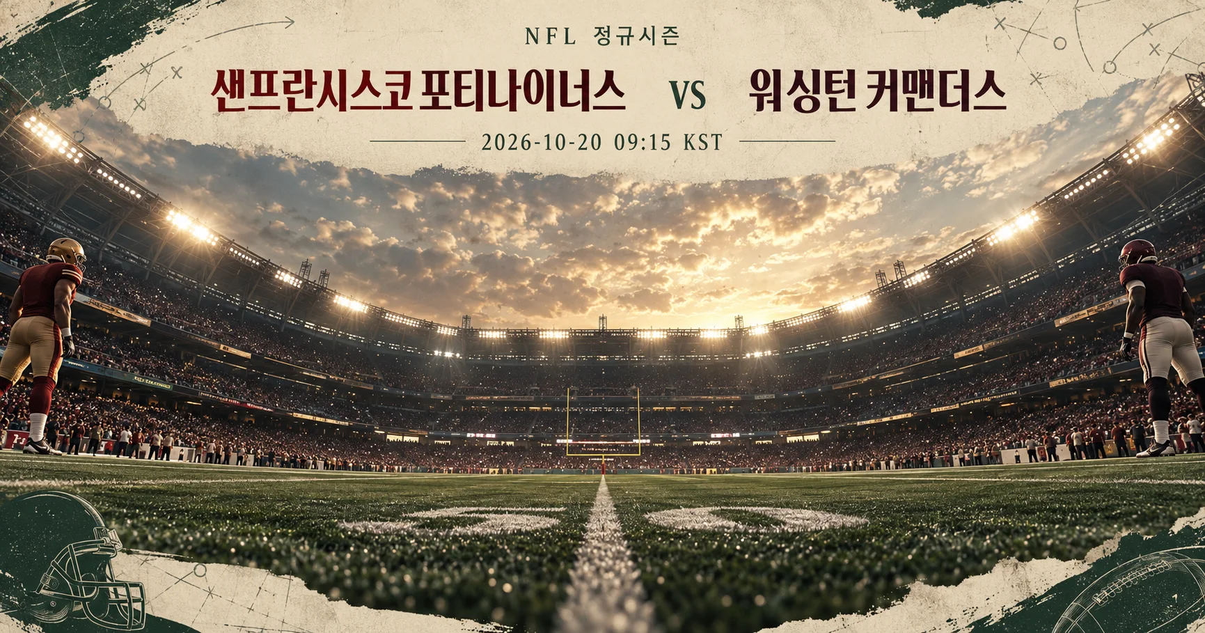 1-Washington Commanders vs San Francisco 49ers 스타디움파노라마