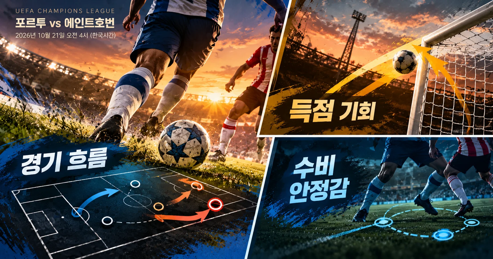 2-PSV Eindhoven vs FC Porto 핵심변수카드