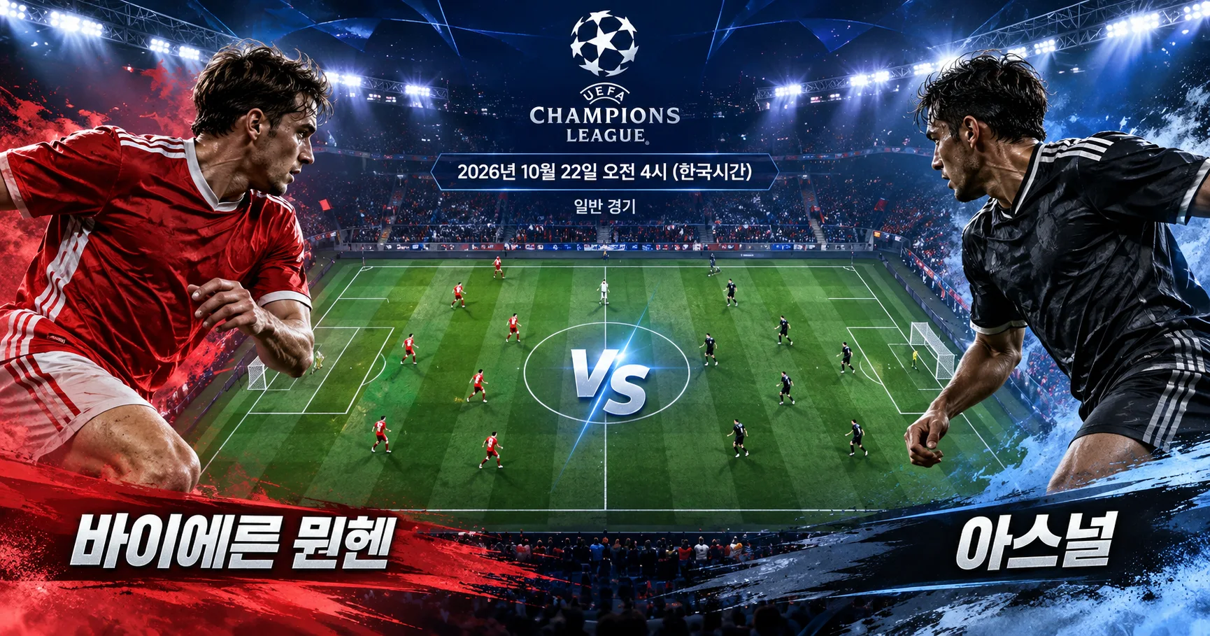 1-Arsenal vs Bayern Munich 피치전술프리뷰